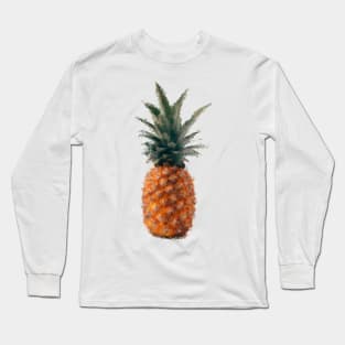 Low Poly Pineapple Long Sleeve T-Shirt